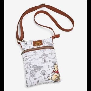 loungefly passport crossbody bolsa